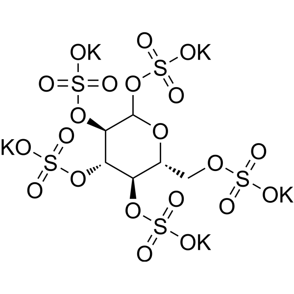 Glucose pentasulfate potassium 359435-44-2